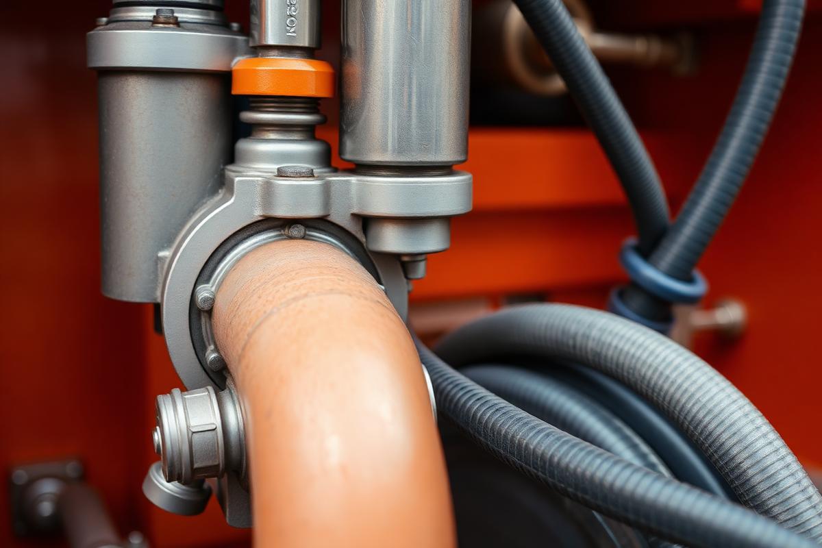 Hydraulic system detail